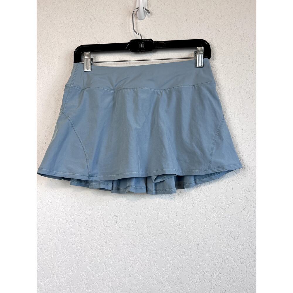 CRZ Yoga Pleated Tennis Skort - Light Blue - Size XS